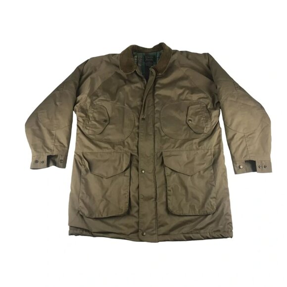Scandia Woods Mens Brown Collared Full Zip Pockets Long Overcoat Size‎ XL - Picture 1 of 10